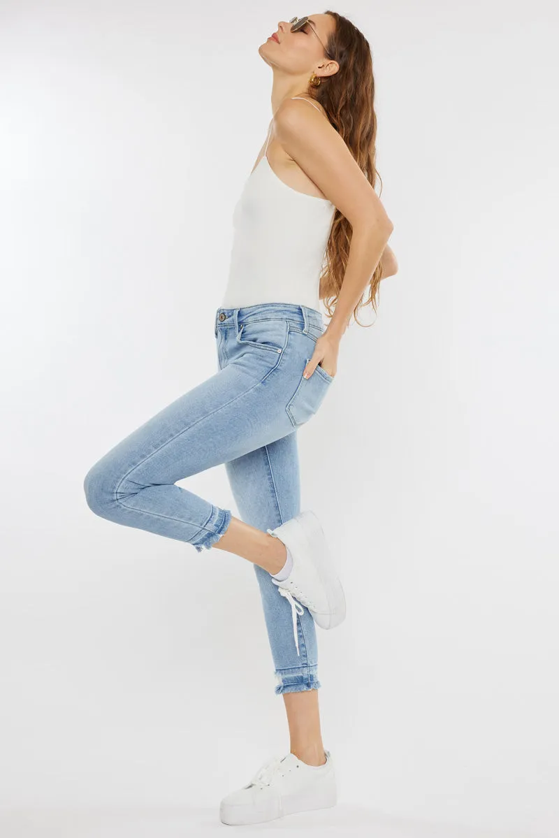 Thomasin High Rise Cropped Skinny Jeans