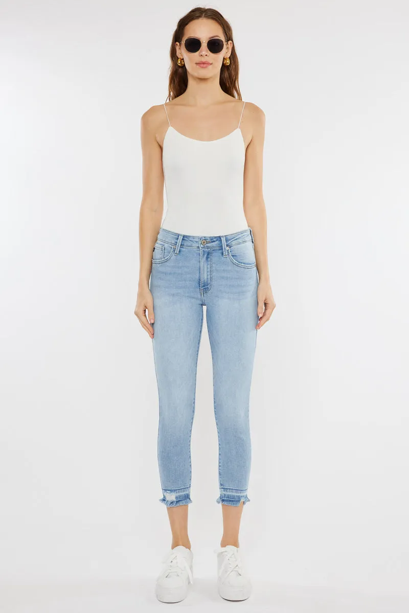 Thomasin High Rise Cropped Skinny Jeans
