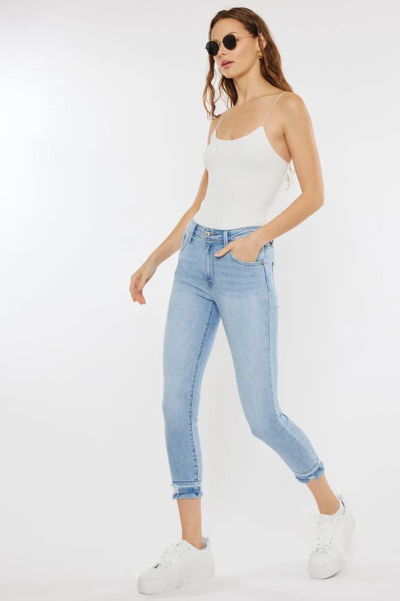 Thomasin High Rise Cropped Skinny Jeans