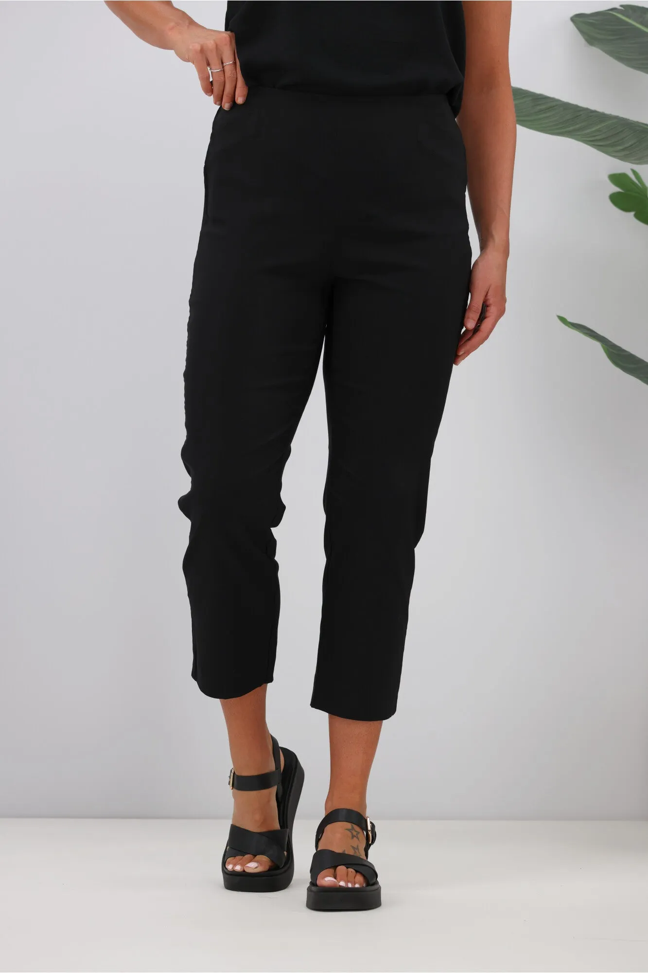 Threadz Basic Pant Black