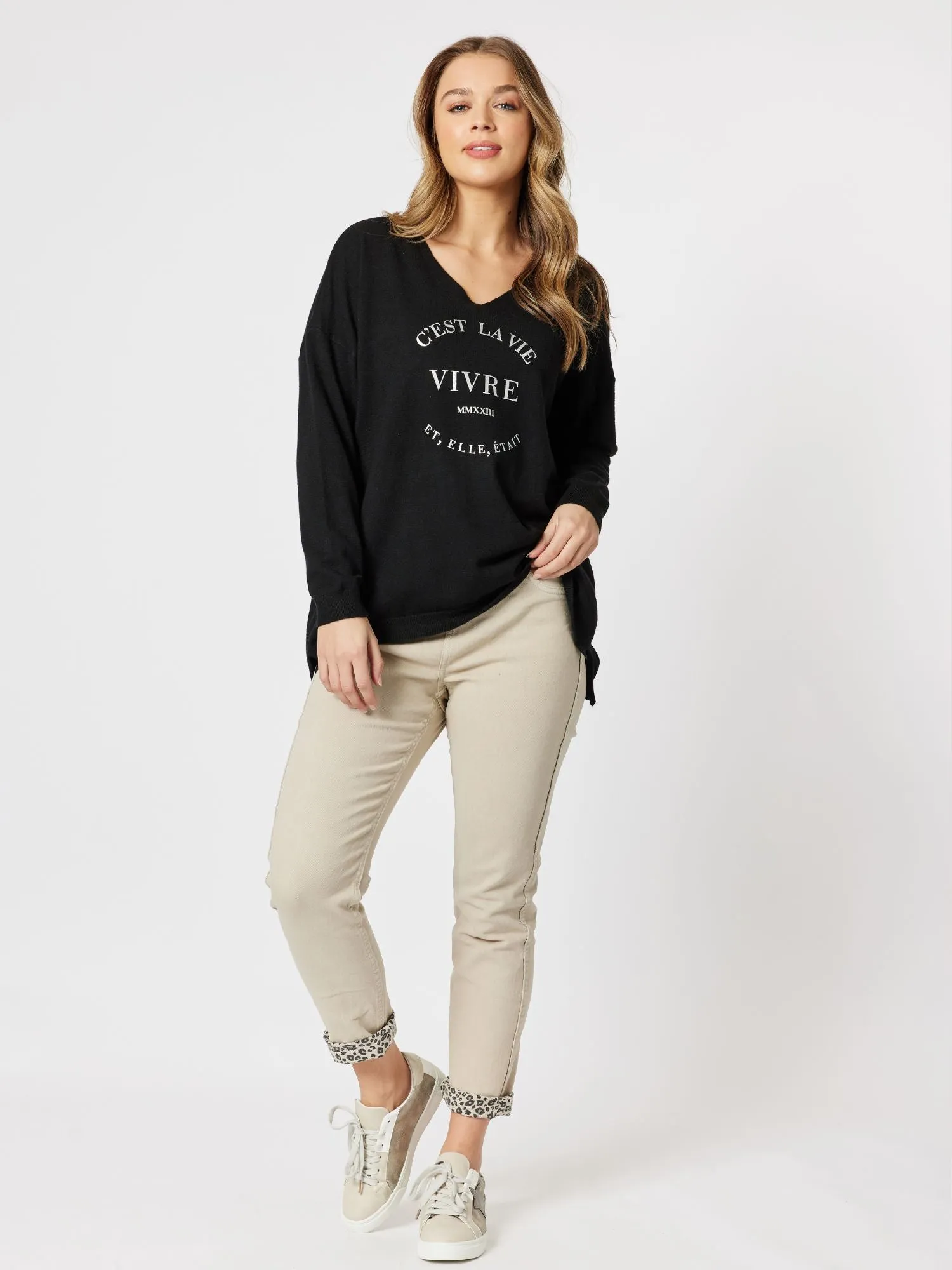 Threadz Reversible Jean Stone