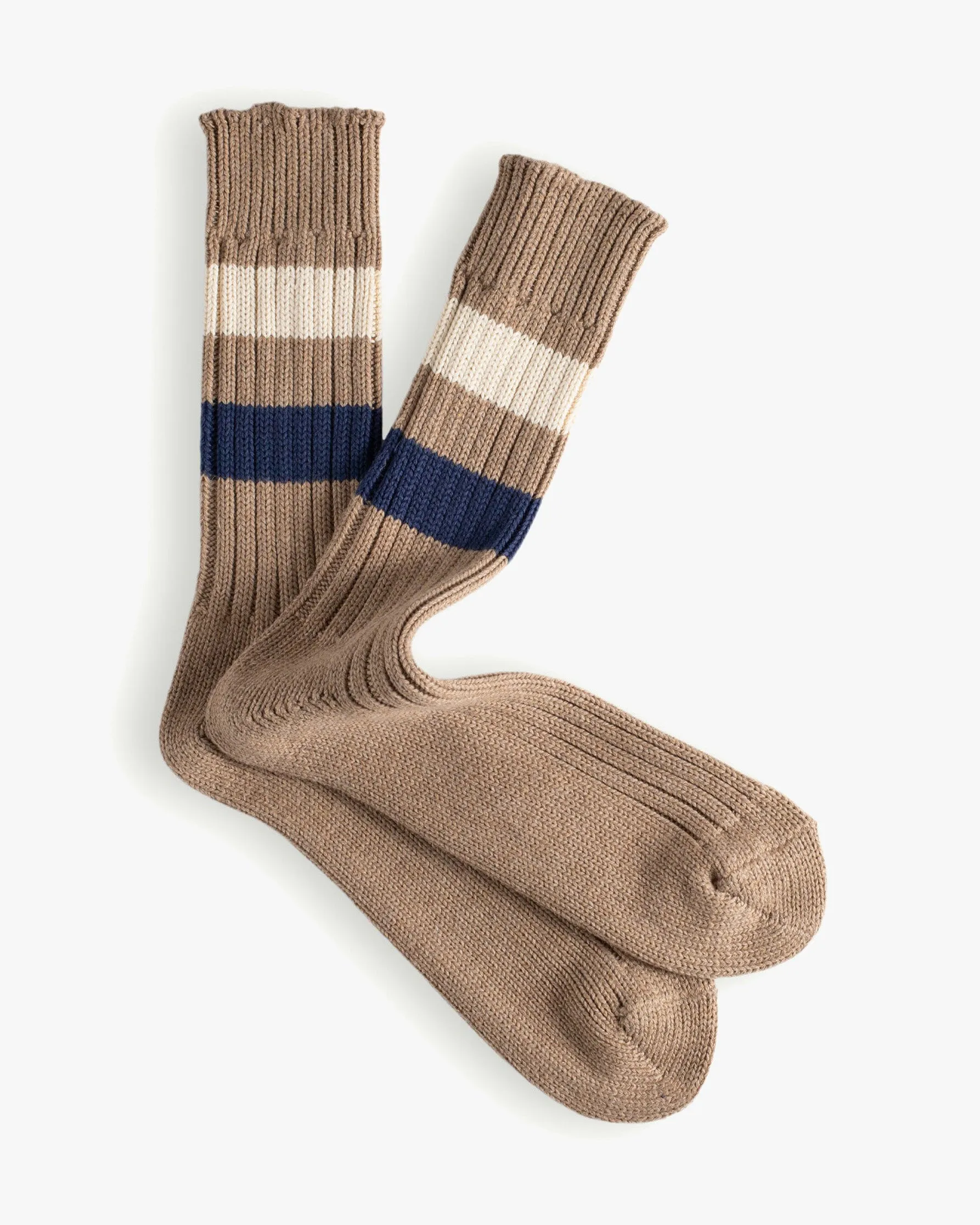Thunders Love Urban Collection Socks - Striped Camel