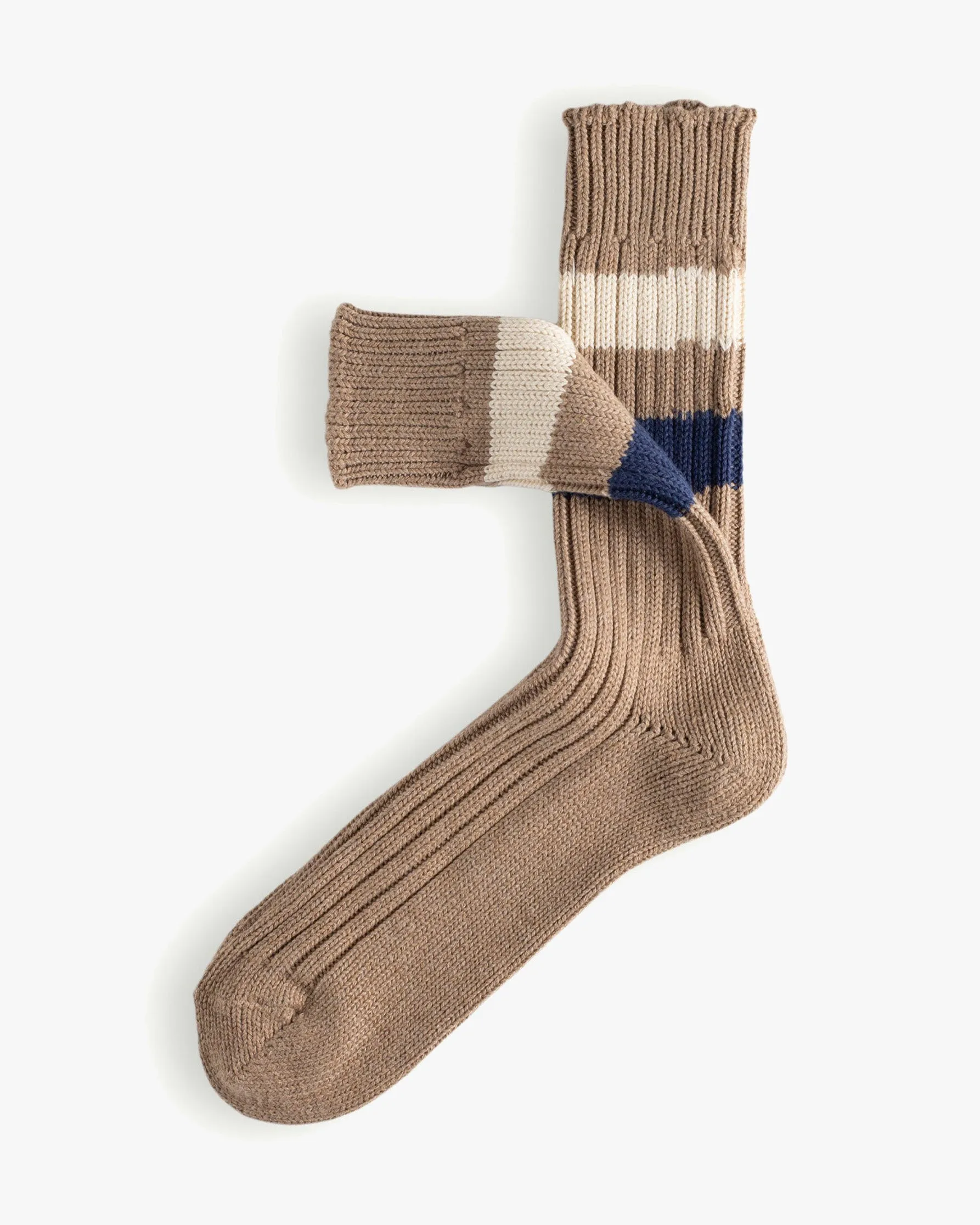 Thunders Love Urban Collection Socks - Striped Camel