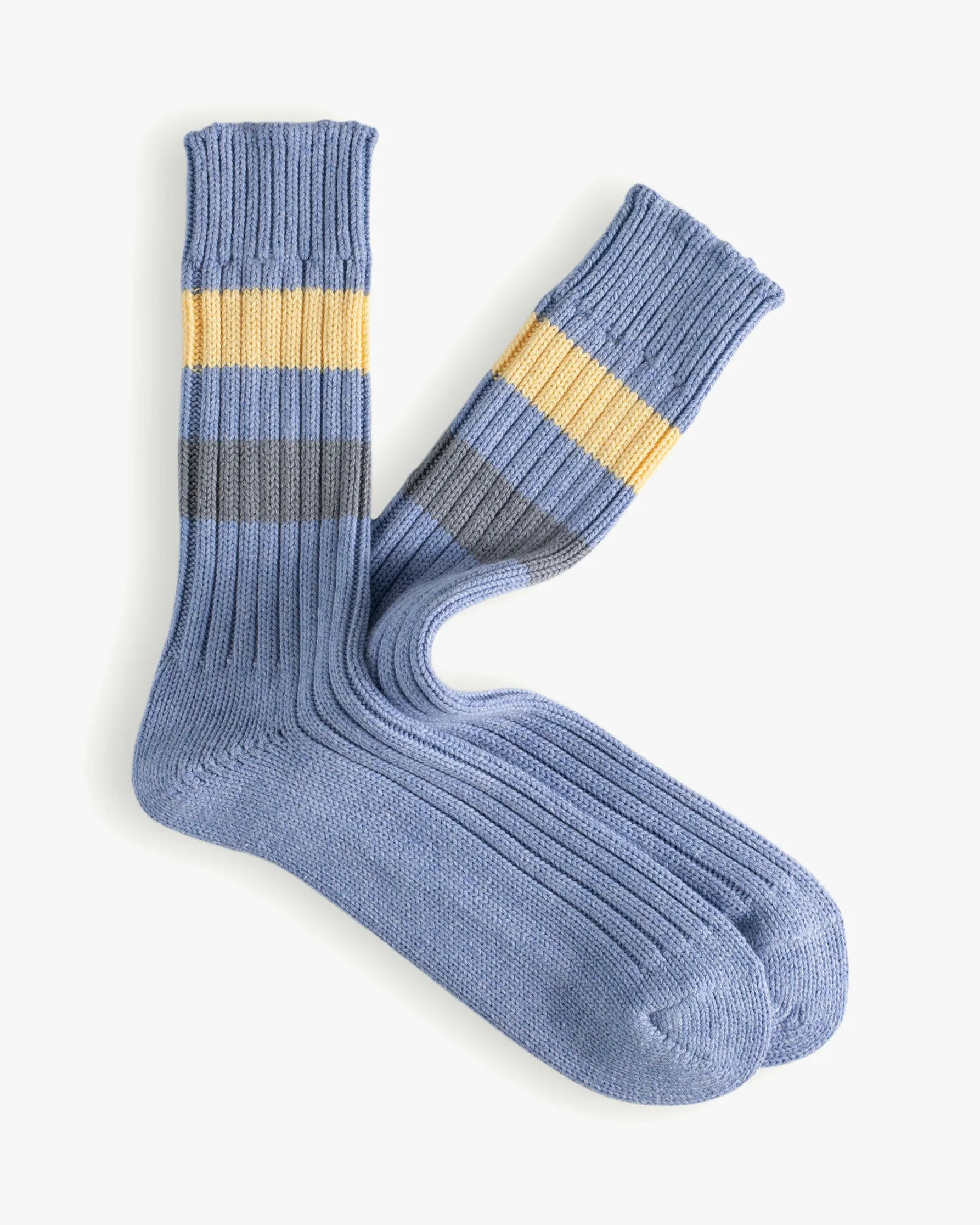 Thunders Love Urban Collection Socks - Striped Light Blue