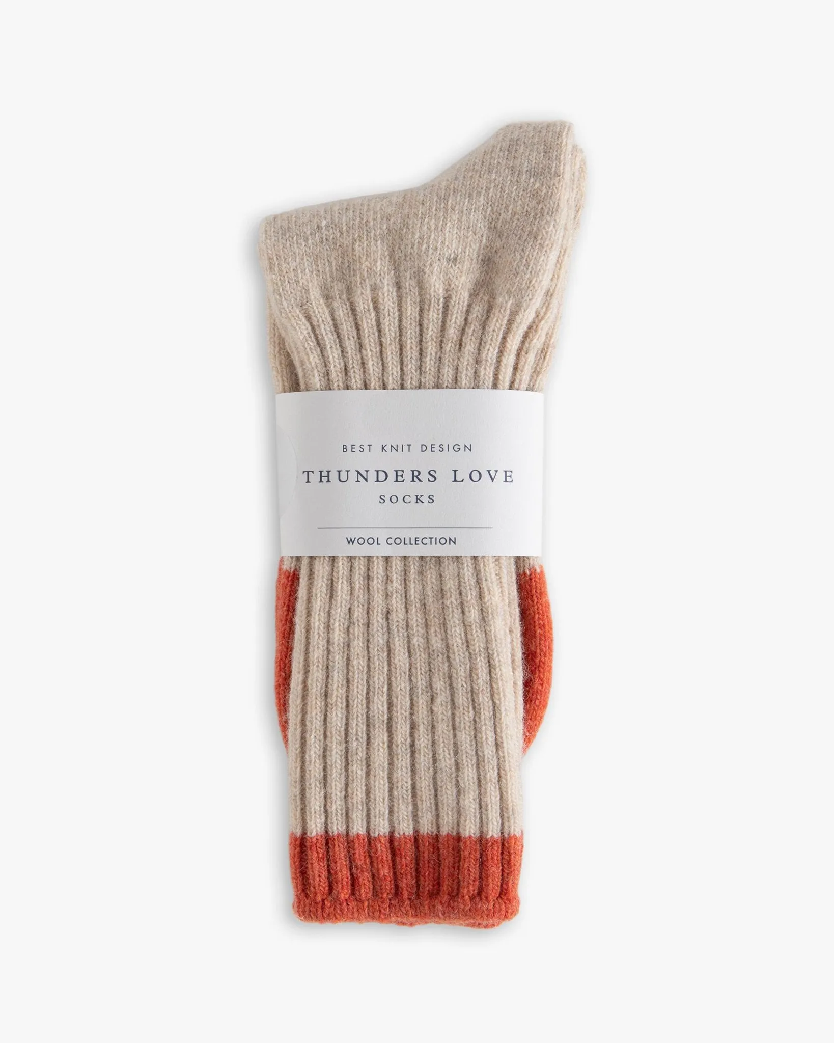 Thunders Love Wool Collection Socks - Raw White