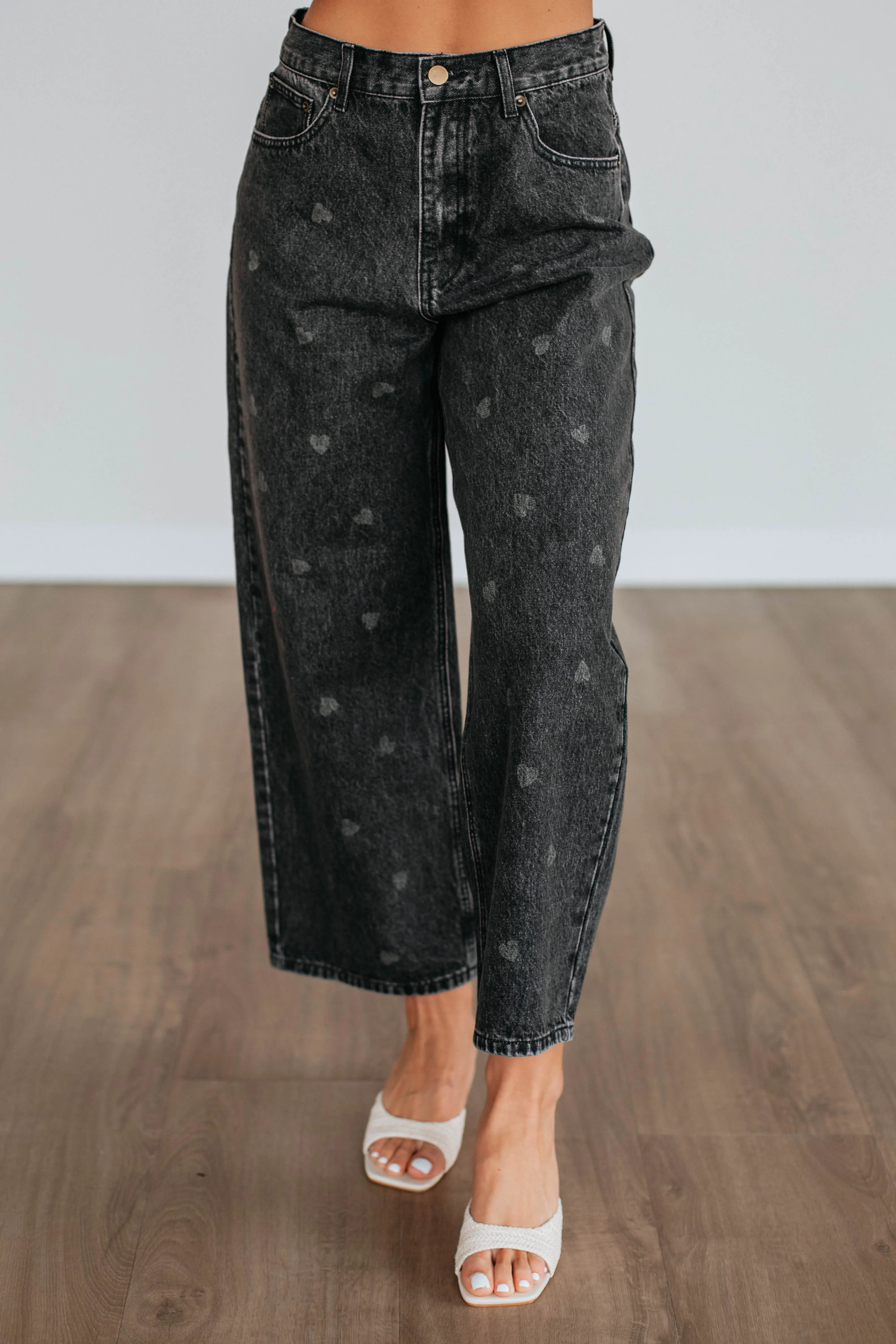 Until You're Mine Pants - Black Wash