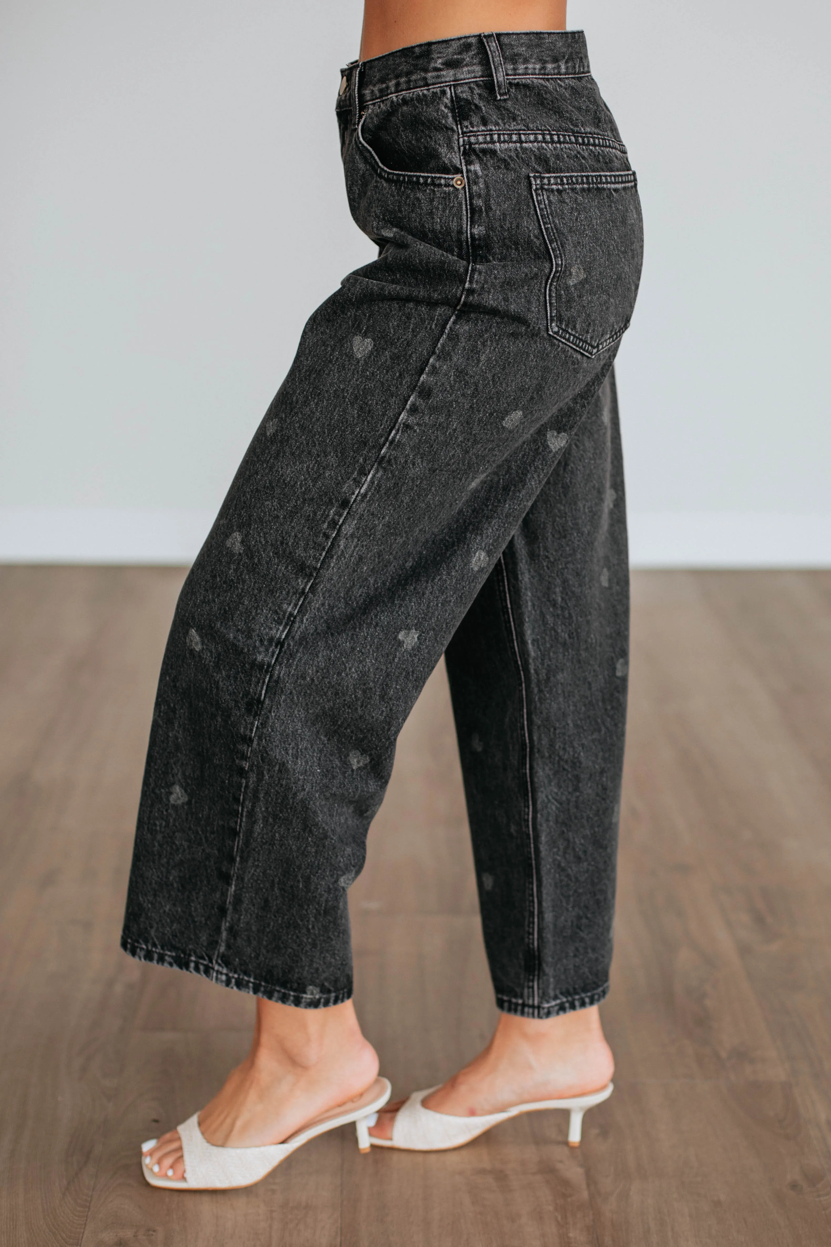 Until You're Mine Pants - Black Wash