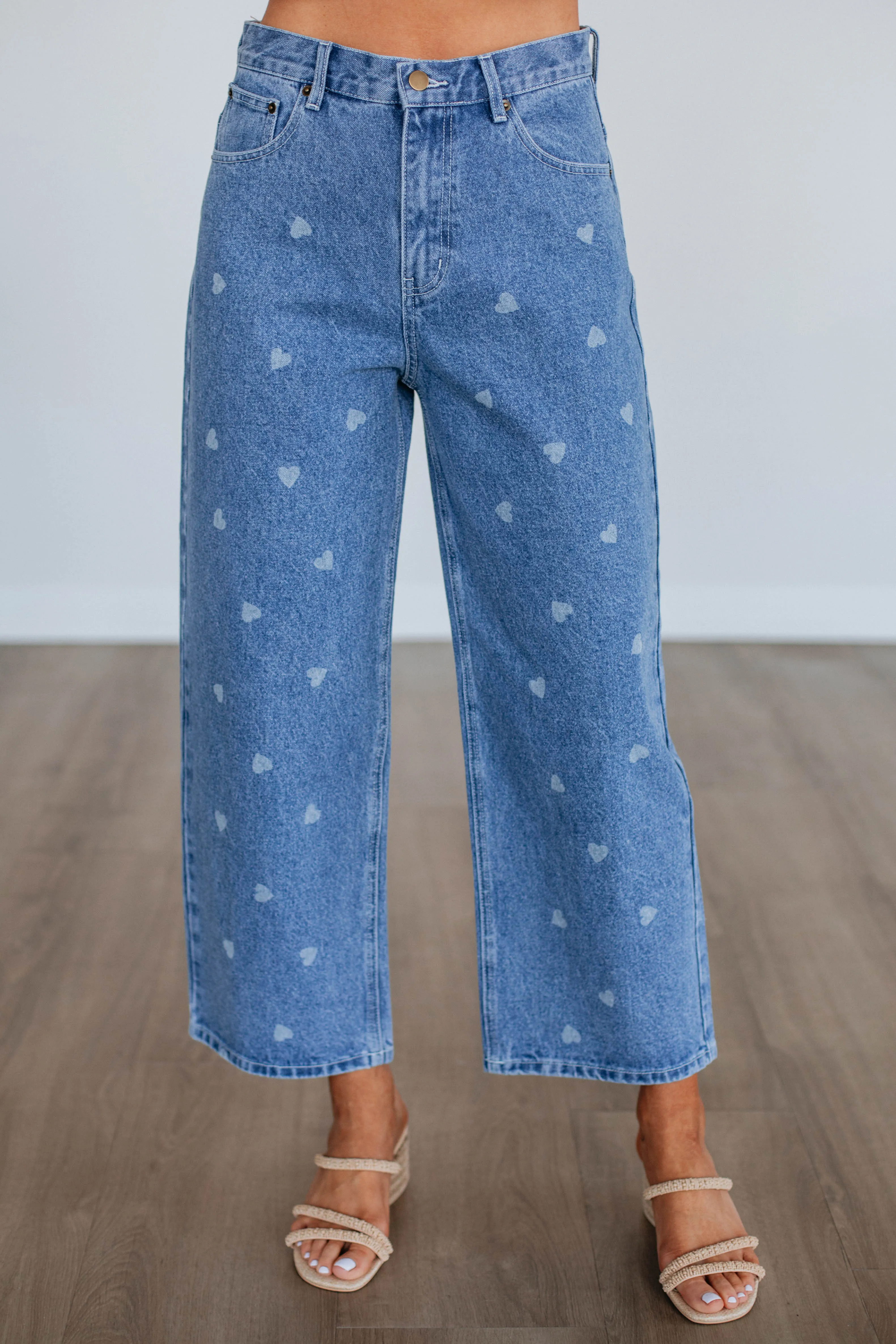 Until You're Mine Pants - Medium Wash