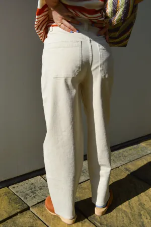 Vanessa Bruno Caleb Greige Jeans