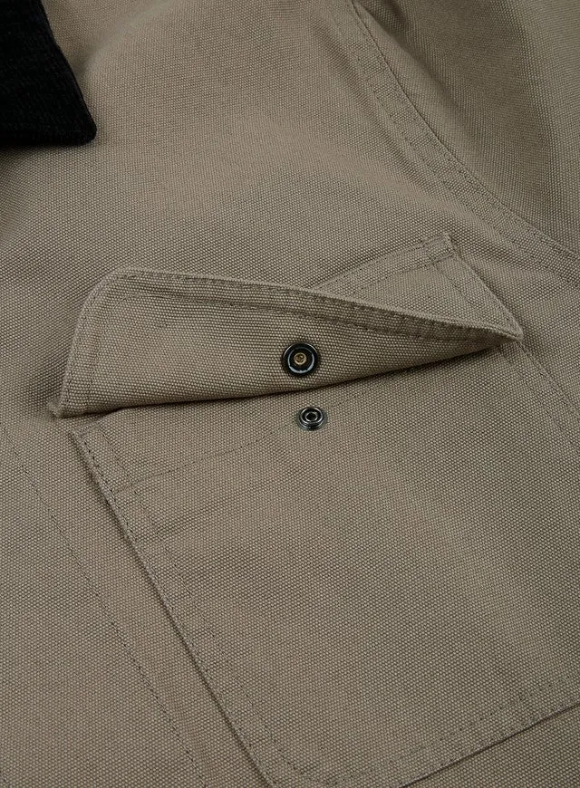 Vans Mens Drill Chore Coat Military Khaki