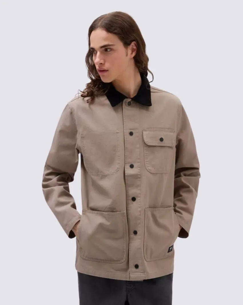 Vans Mens Drill Chore Coat Military Khaki