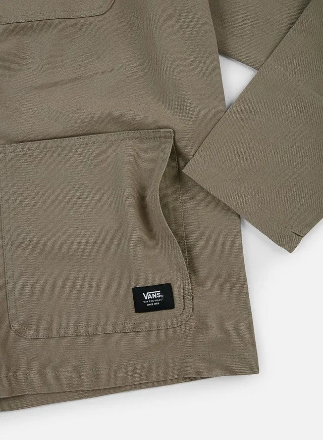 Vans Mens Drill Chore Coat Military Khaki