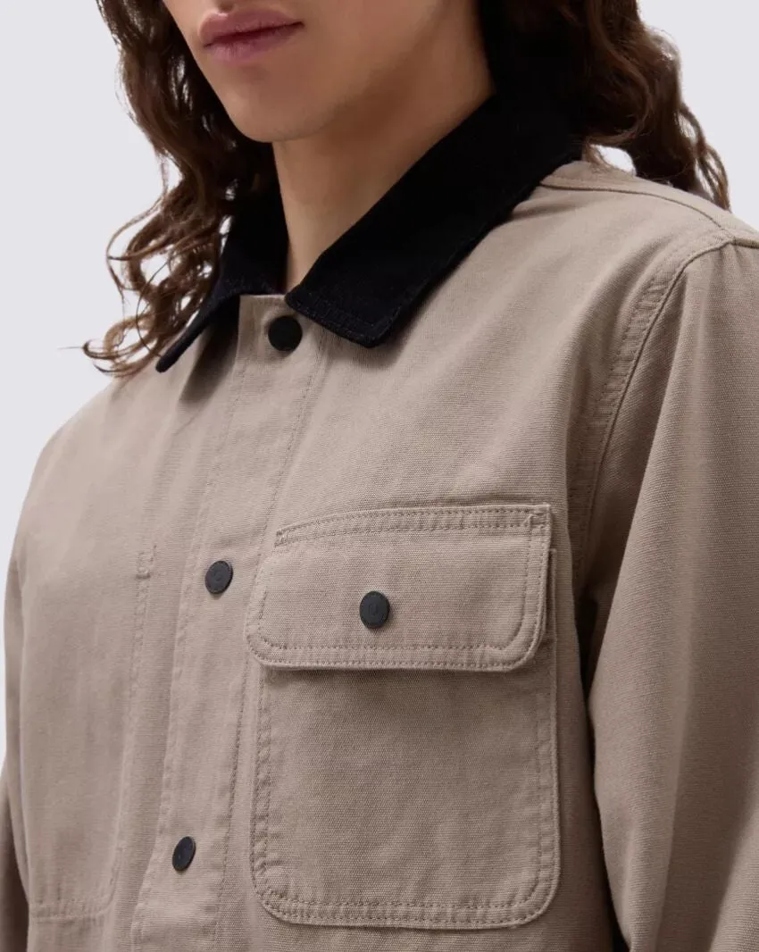 Vans Mens Drill Chore Coat Military Khaki