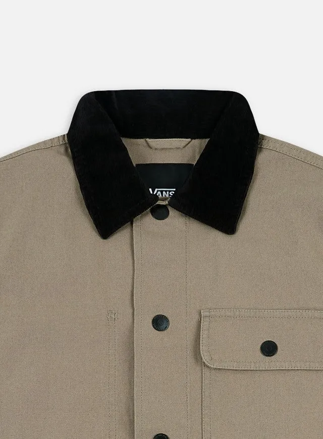 Vans Mens Drill Chore Coat Military Khaki