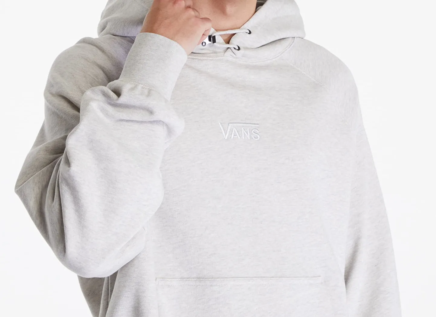 Vans Mens Premium Standards Hoodie Fleece LX Ash Heather