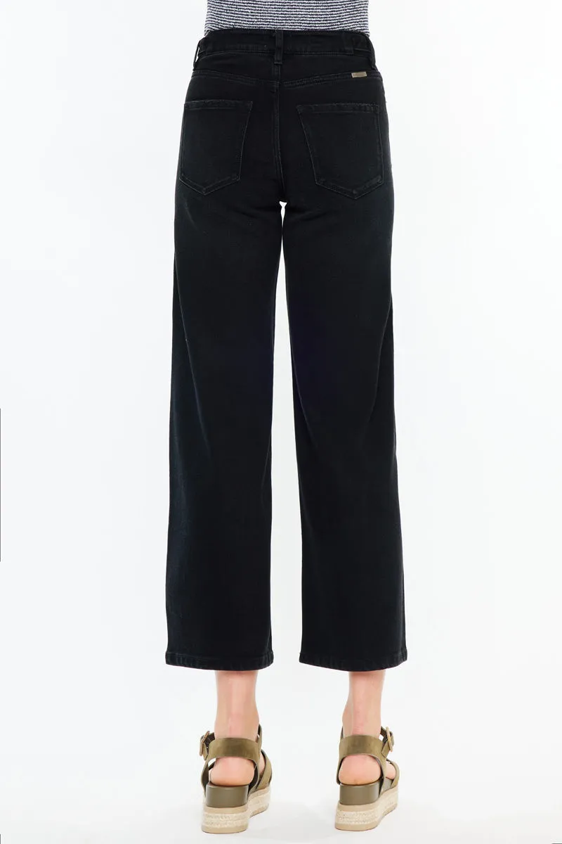 Victoria Ultra High Rise Cropped Wide Leg