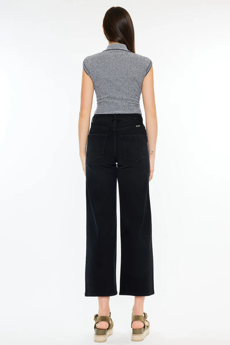 Victoria Ultra High Rise Cropped Wide Leg
