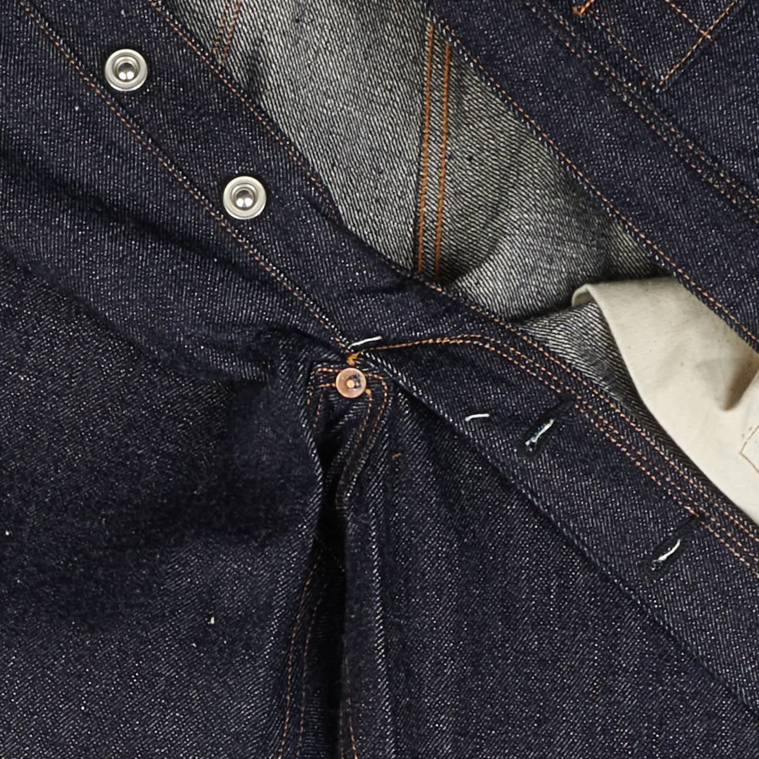 Warehouse & Co Brown-Duck & Digger Nonpareil Overall Regular Straight Jean - Raw