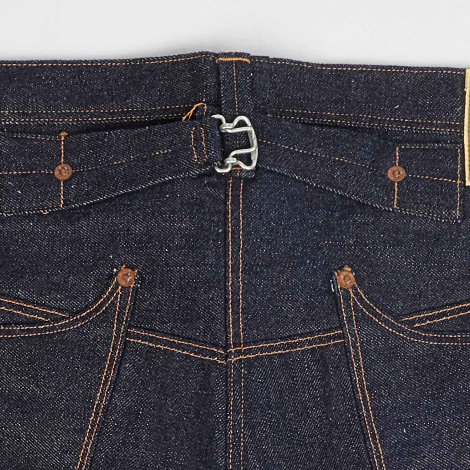 Warehouse & Co Brown-Duck & Digger Nonpareil Overall Regular Straight Jean - Raw