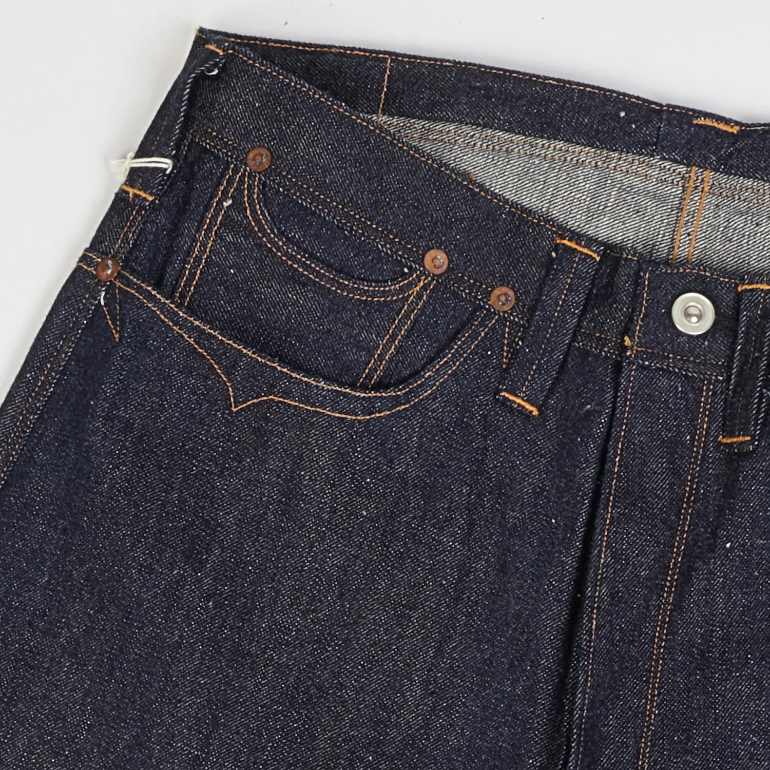 Warehouse & Co Brown-Duck & Digger Nonpareil Overall Regular Straight Jean - Raw