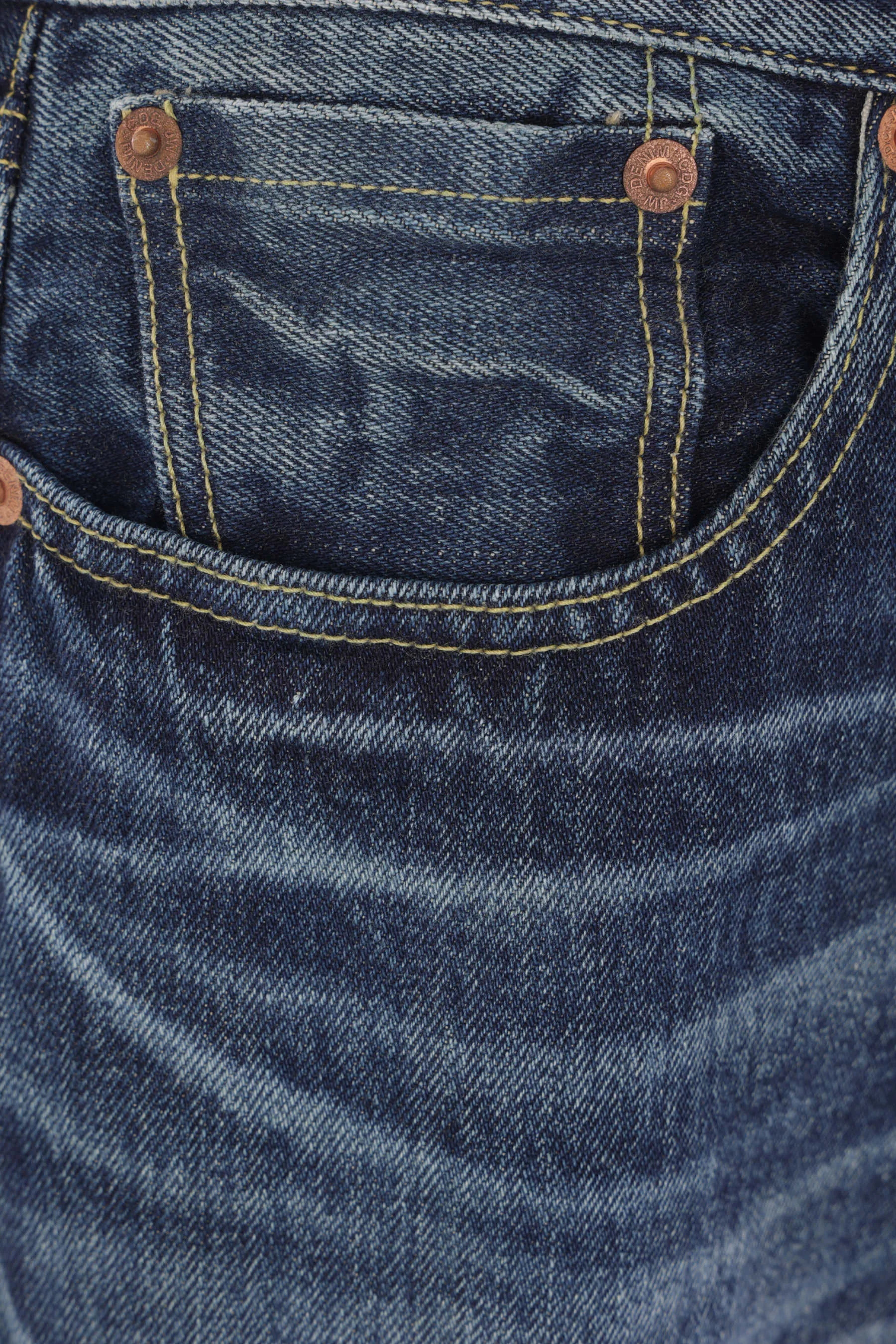 washed denim jeans