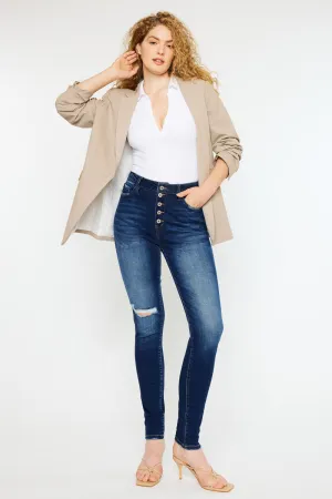 Wesley High Rise Super Skinny Jeans - Curvy