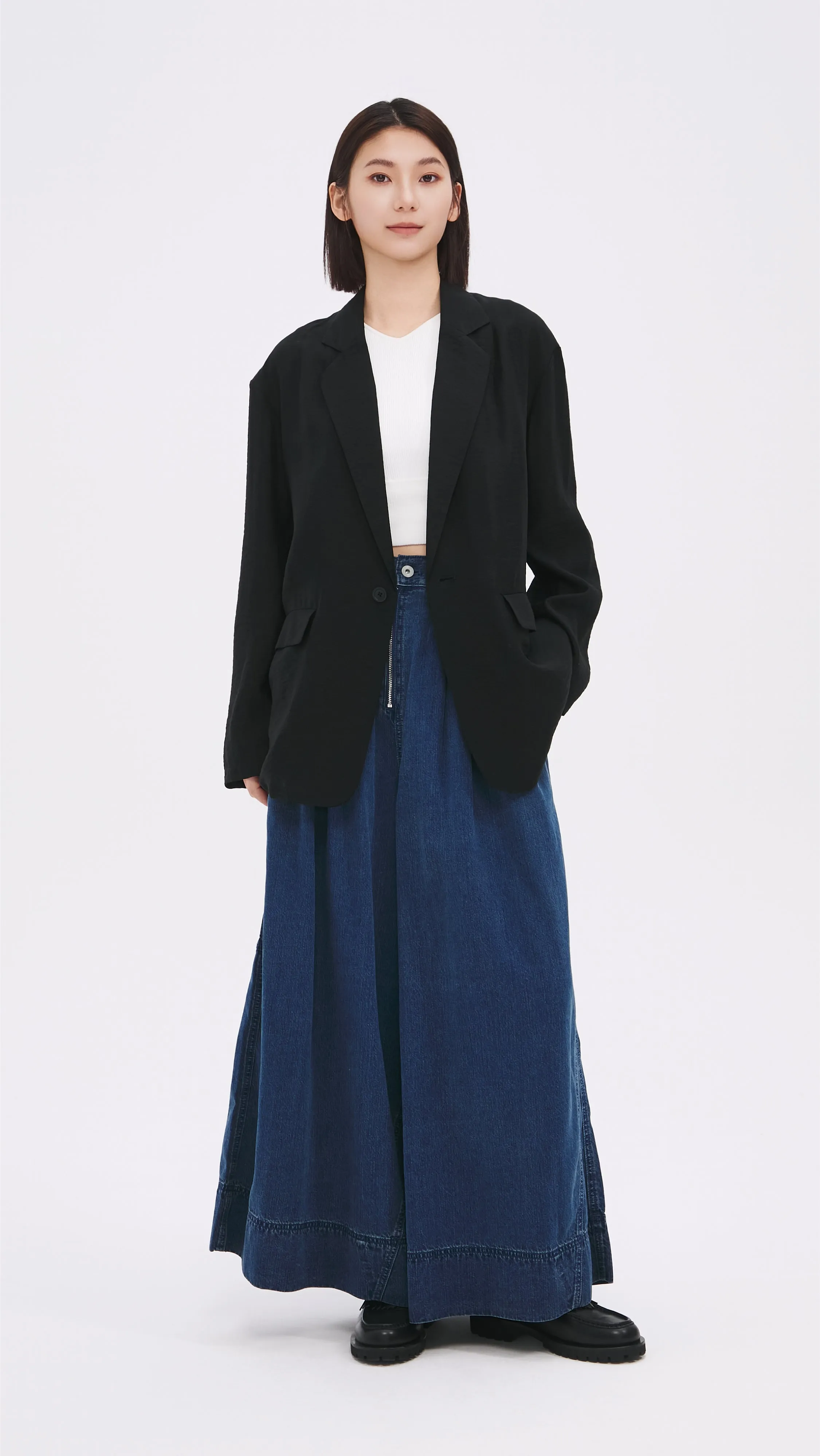 Wide-leg Jeans