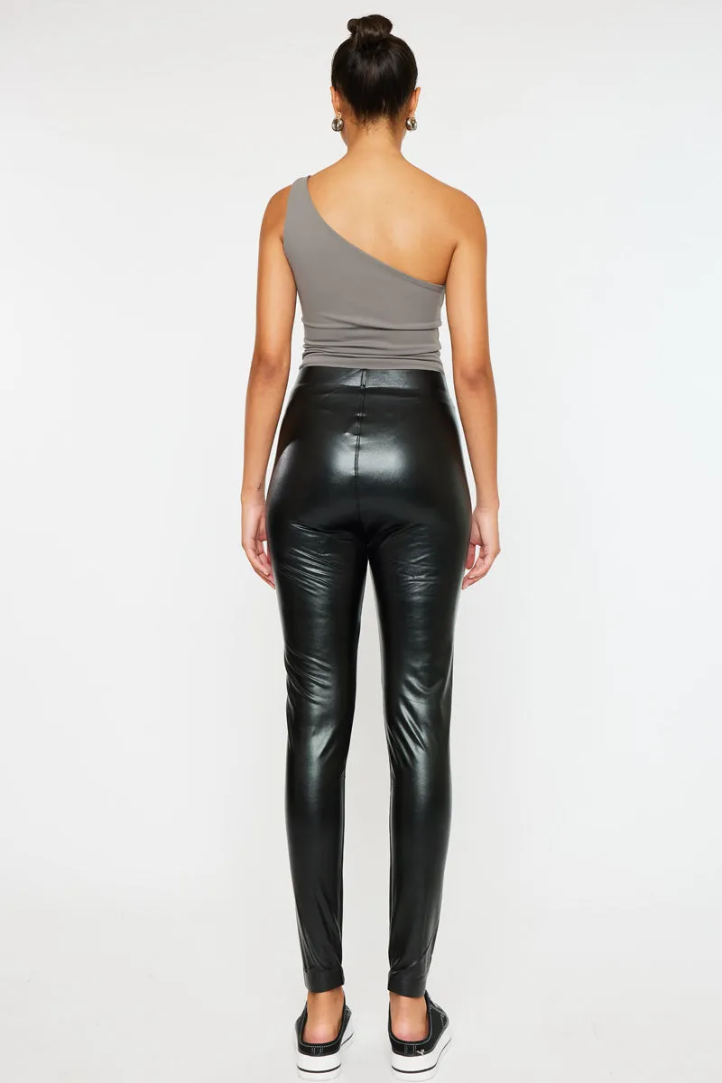 Widow Ultra High Rise Faux Leather Jeggings