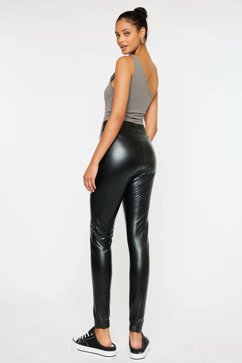 Widow Ultra High Rise Faux Leather Jeggings