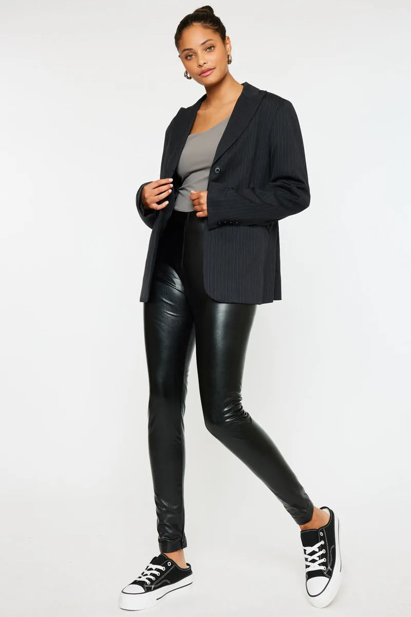 Widow Ultra High Rise Faux Leather Jeggings