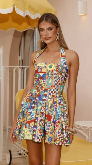 Winslow Mini Dress - Phaedra Print