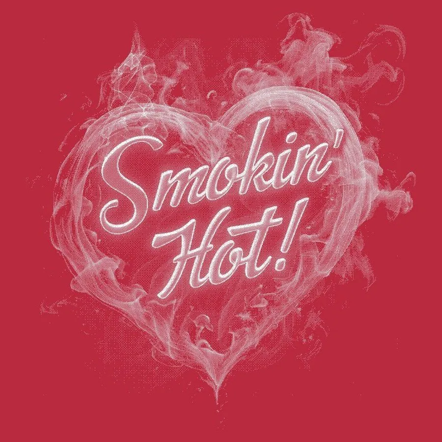 Women's Smokin' Hot Boyfriend Fit T-Shirt - Red