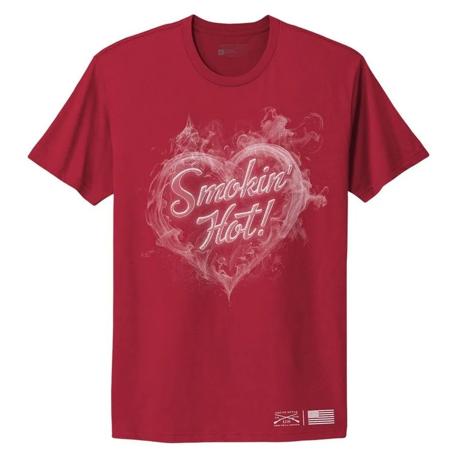 Women's Smokin' Hot Boyfriend Fit T-Shirt - Red