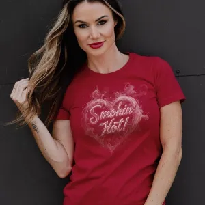 Women's Smokin' Hot Boyfriend Fit T-Shirt - Red