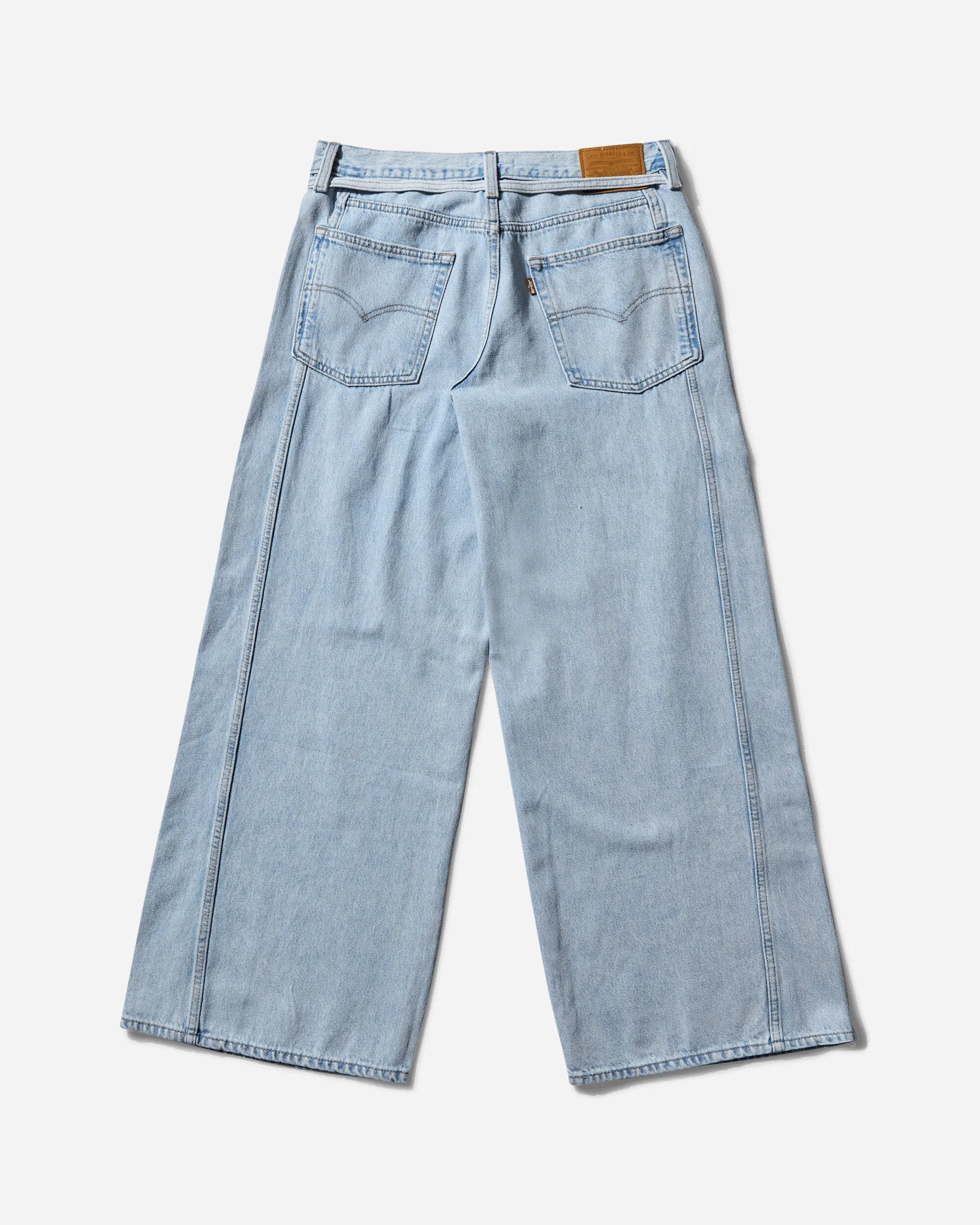 Women's XL Straight Seamed Jeans Blue