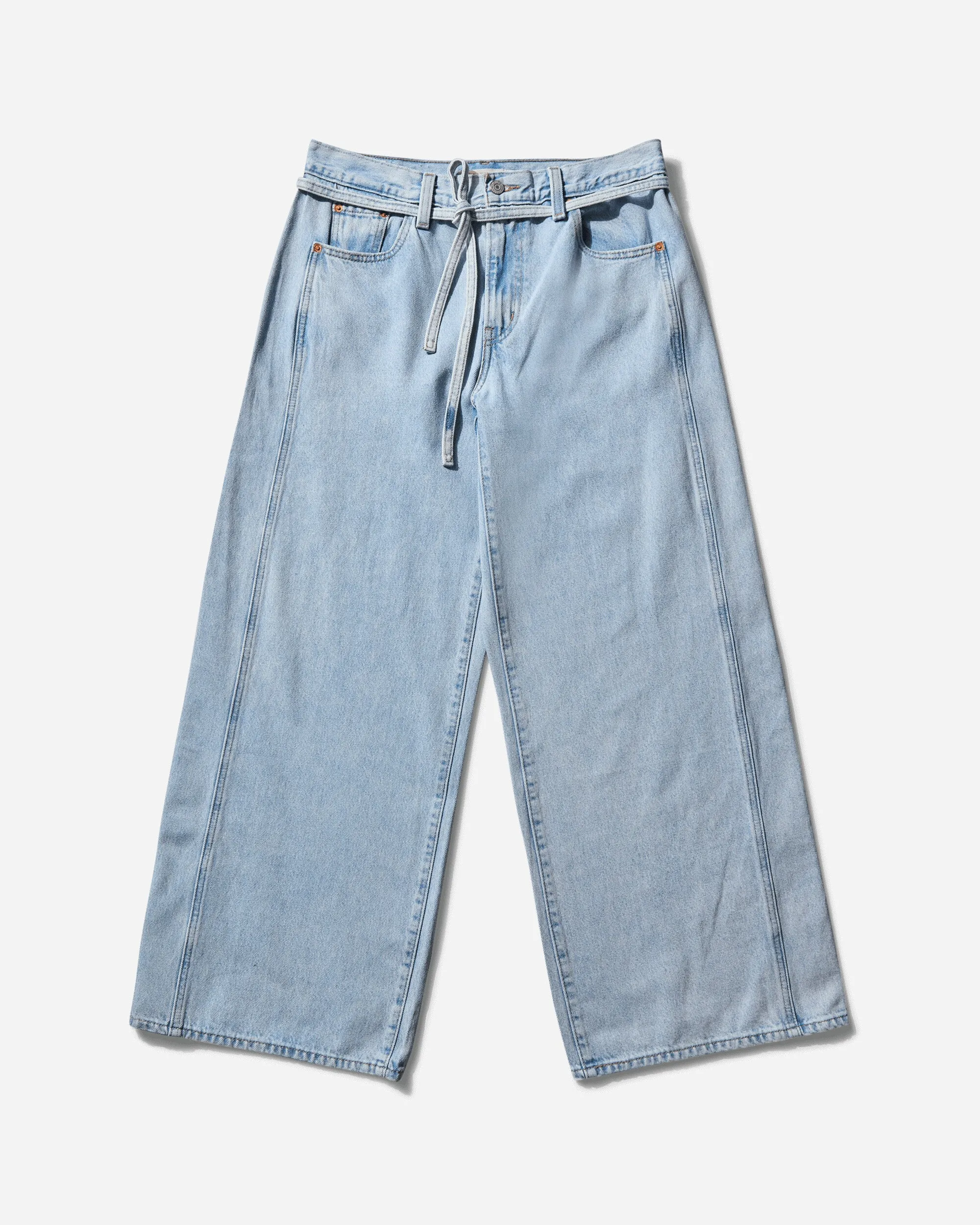 Women's XL Straight Seamed Jeans Blue
