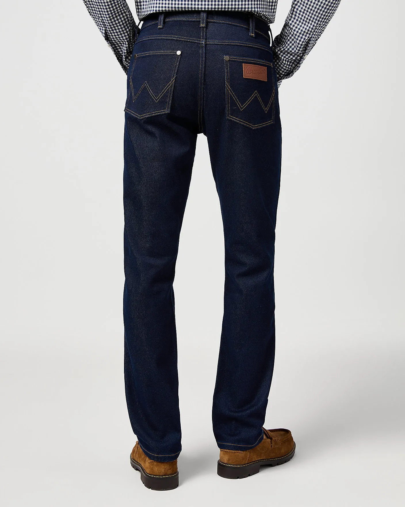 Wrangler Greensboro Epic Soft Lightweight Regular Fit Mens Jeans - Moonlight Rinse