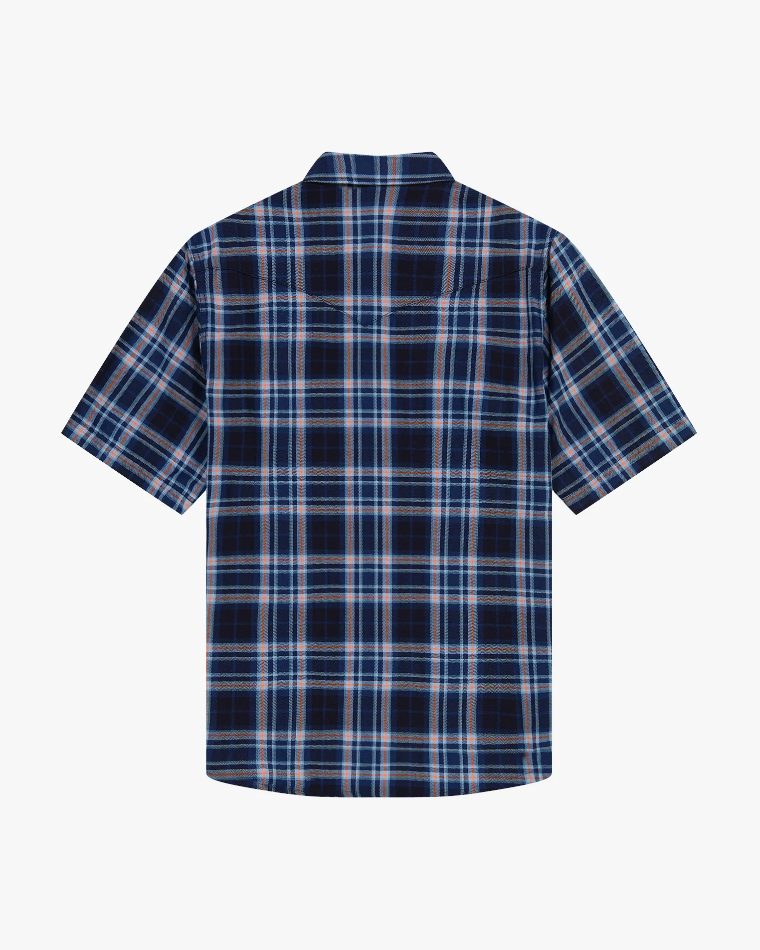 Wrangler S/S Western Shirt - Flamingo Indigo