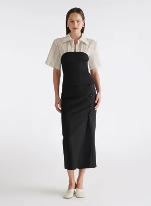 WREN TOP (TARTAN)