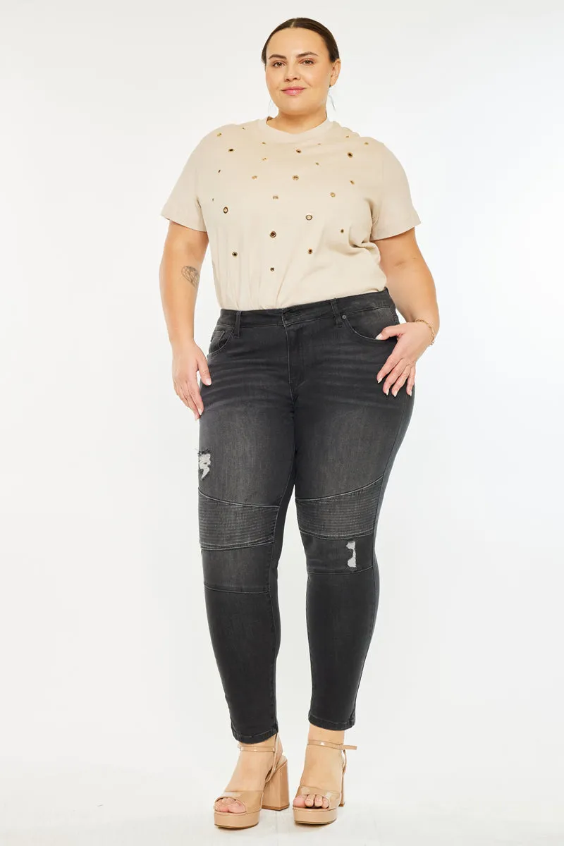 Wynne Low Rise Ankle Skinny Jeans- Plus