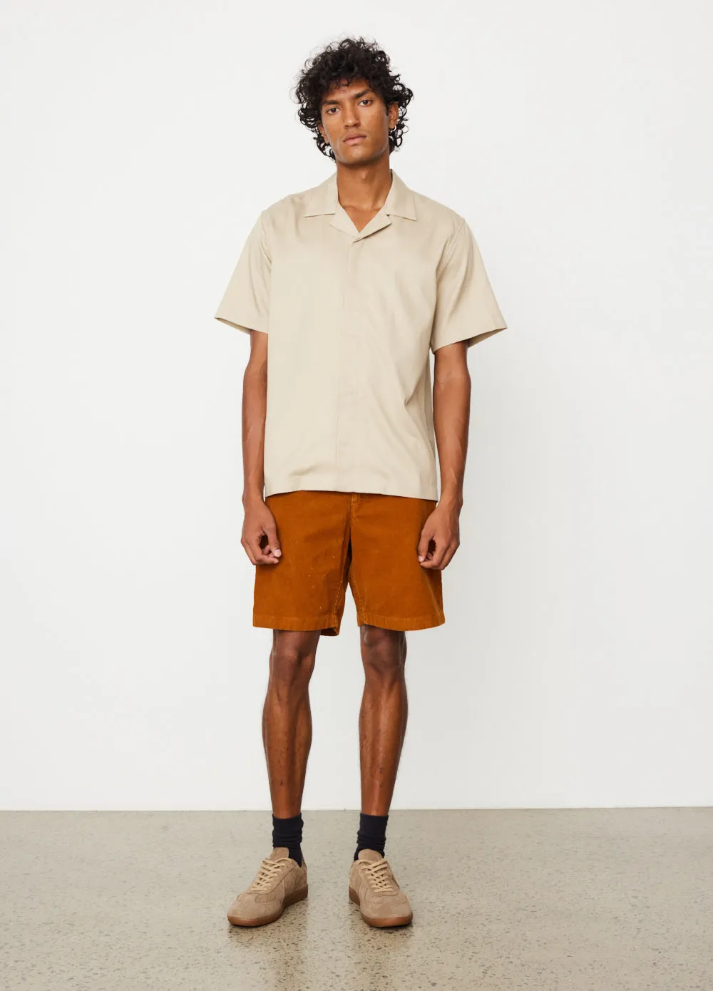 York Camp Collar Short Sleeve Shirt
