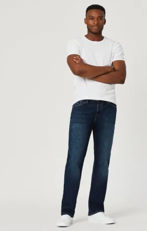 ZACH STRAIGHT LEG JEANS IN DEEP BRUSHED ORGANIC MOVE