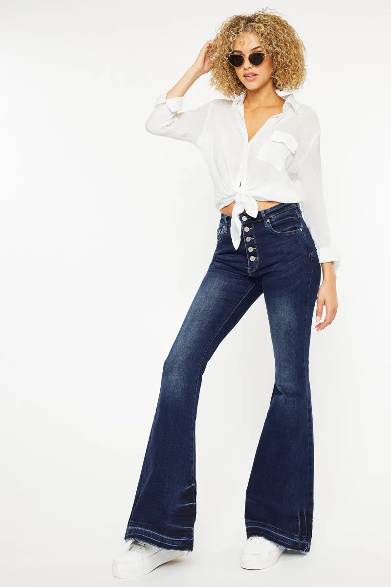 Zoey High Rise Super Flare
