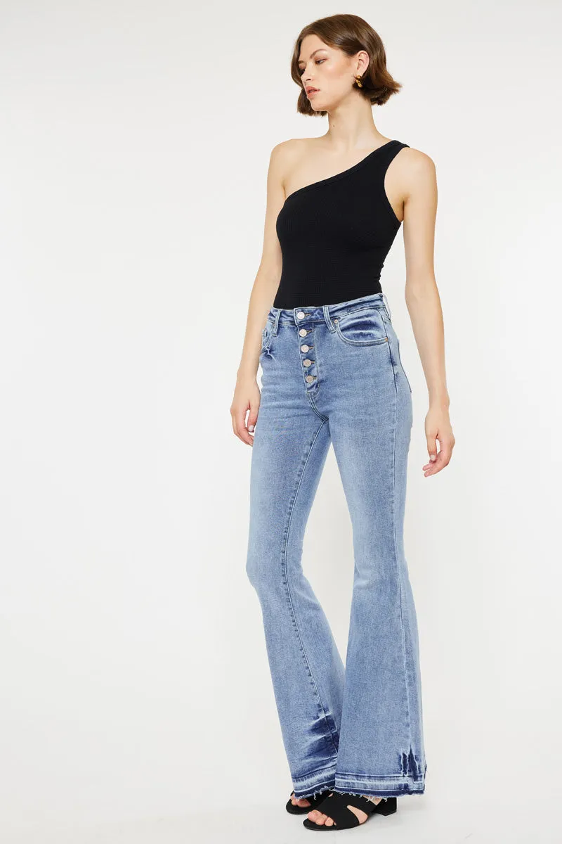 Zoey High Rise Super Flare