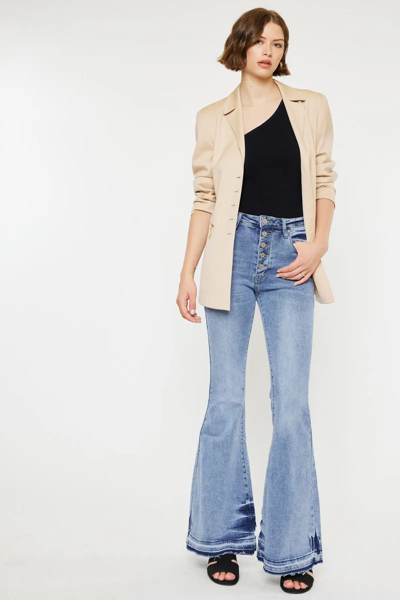 Zoey High Rise Super Flare