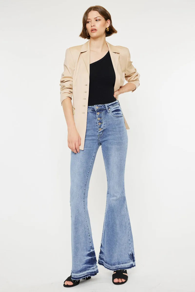 Zoey High Rise Super Flare